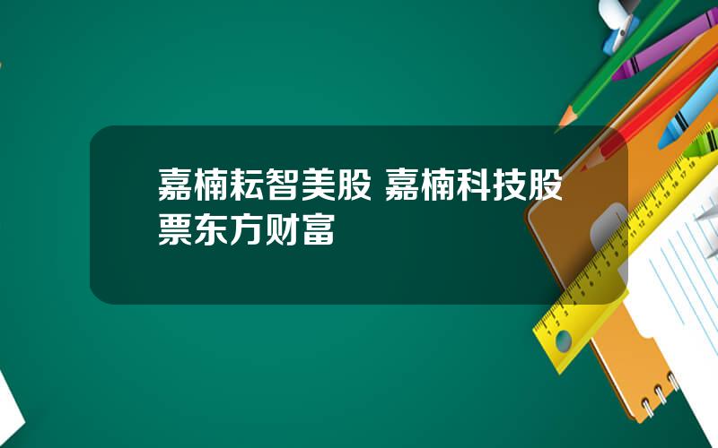 嘉楠耘智美股 嘉楠科技股票东方财富